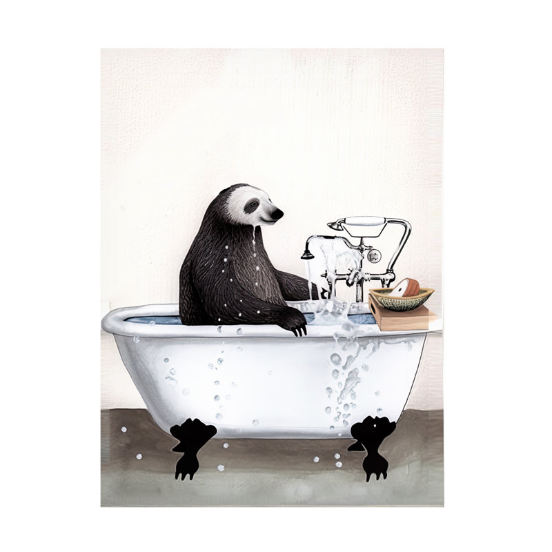 Art sur toile «Bolath Sasha Bathtime 20», H 19 po x l 14 po