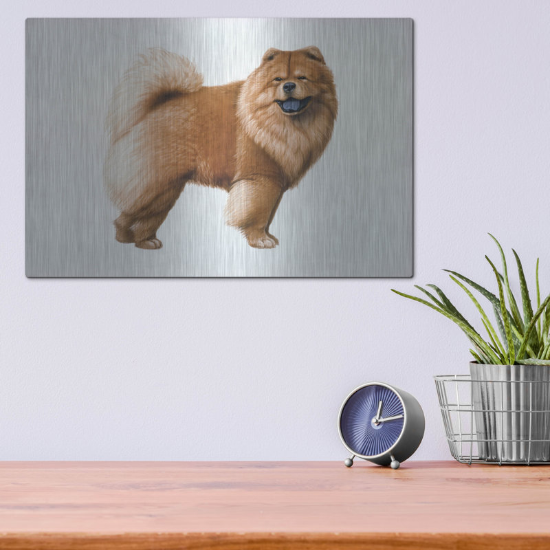 «Chow Chow» par Harro Maass, H 12 po x l 16 po
