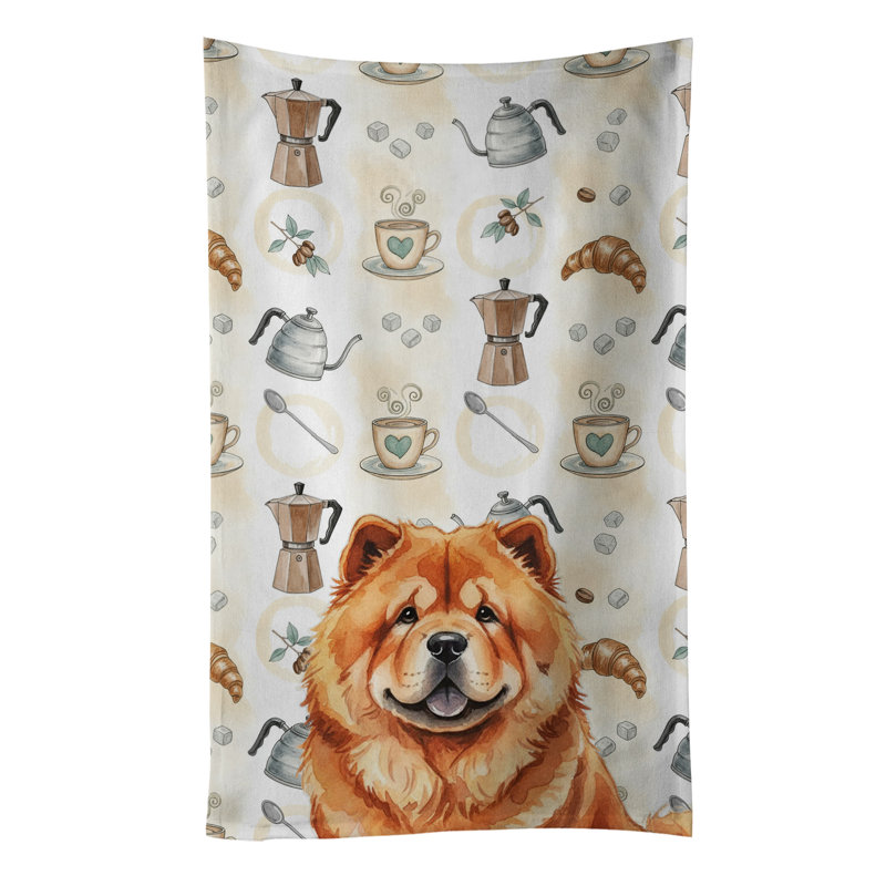 Serviette de cuisine Red Chow Chow, Red Chow Chow