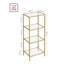 Abrihet 40cm W Steel Bookcase-2076750707