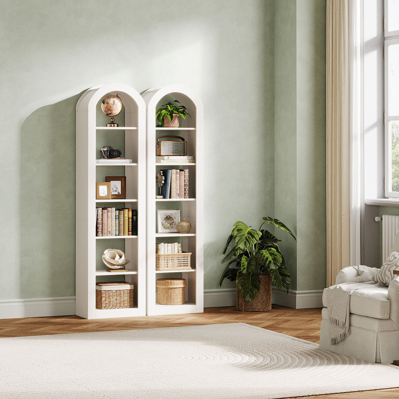190cm H x 50cm W Standard Bookcase, White