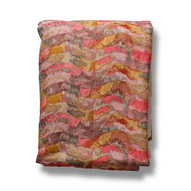 Positano Embroidered Throw Blanket