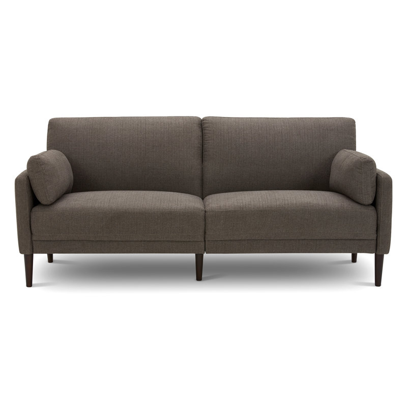 Kinslee 73'' Upholstered Sofa, Charcoal