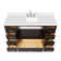 Grevera 61'' Single Bathroom Vanity with White Quartz Top
