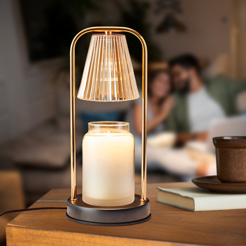 13.8 in. Electric Tabletop Candle Warmer Lamp