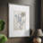 Kelp III Framed Print - Solid Wood 50653-1231584209