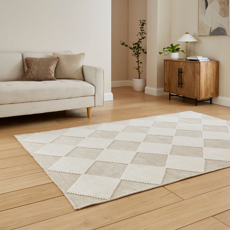 Lyna Rusen Machine Woven Area Rug, Rectangle 120 x 170cm