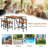 Nigel Acacia Solid Wood Patio Dining Set Umbrella Hole Included Square Table-1902943536