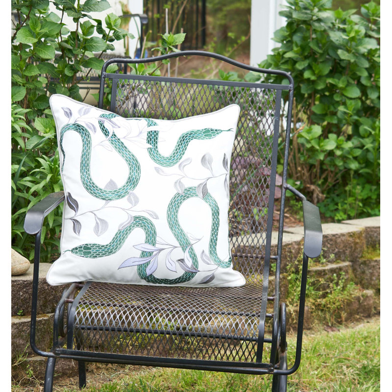 Modern Garden Snake Pillow