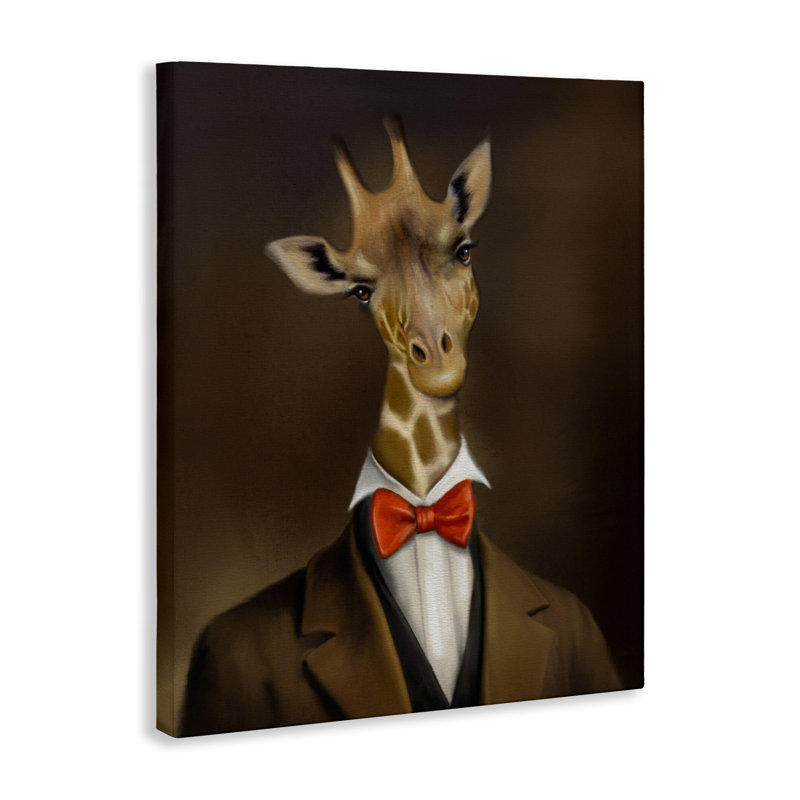 «Gentleman Giraffe Bowtie», conception par Matthew Piotrowicz, H 30 po x l 24 po