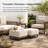 Patio Ottomans For Conversation Sofa Set (Set of 2)