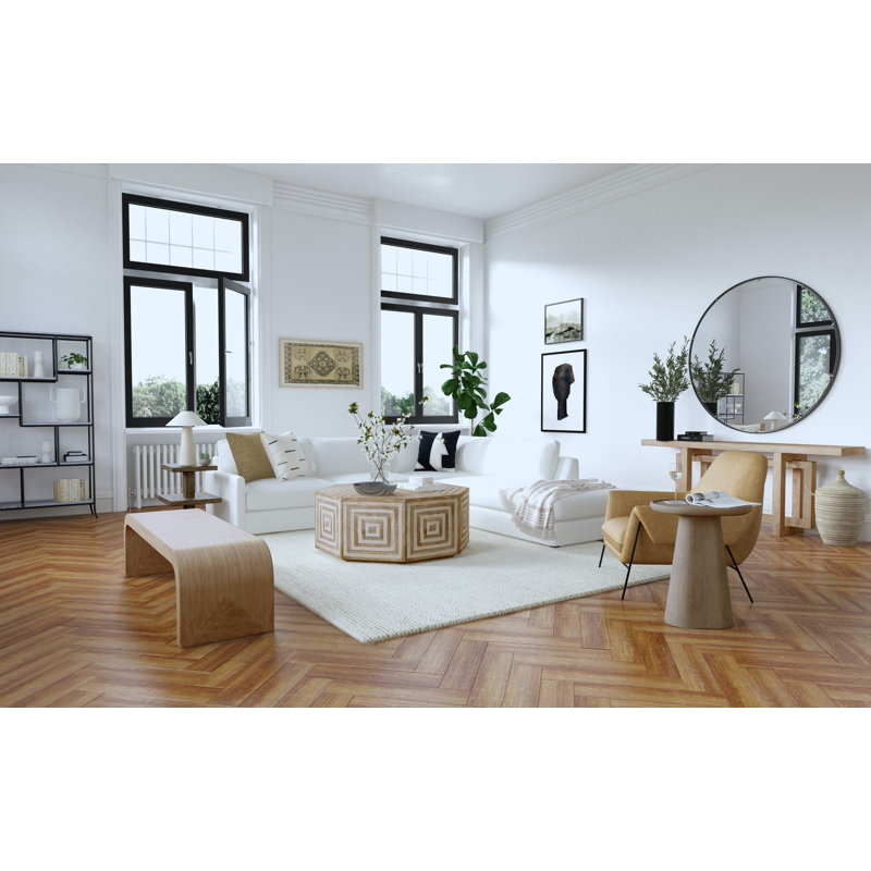 Chiseling Solid Wood End Table