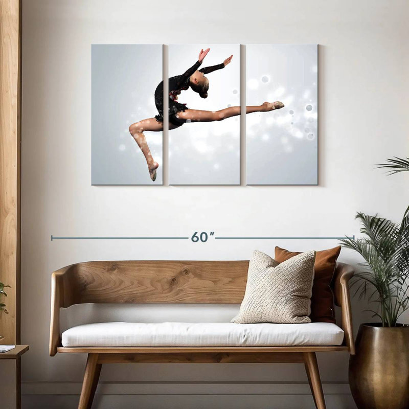 Fille de gymnastique Sireci, H 28 po x l 45 po