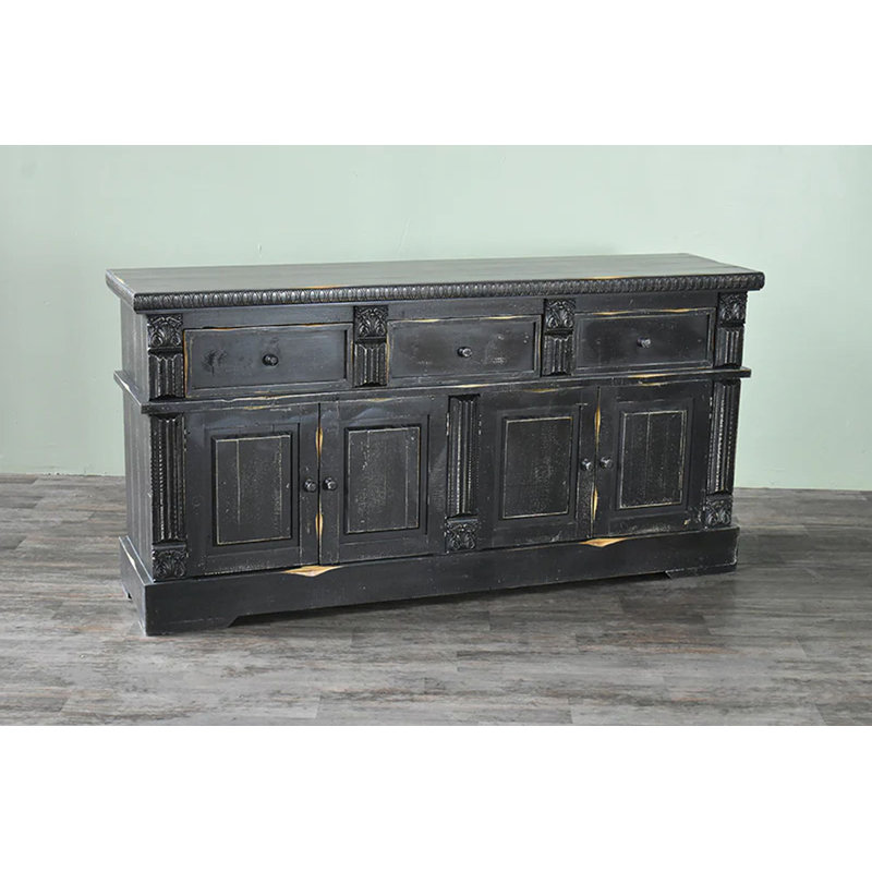 Buffet en bois massif de 72 po Jaik