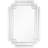 Lulah Glass Frame Rectangle Wall Mirror