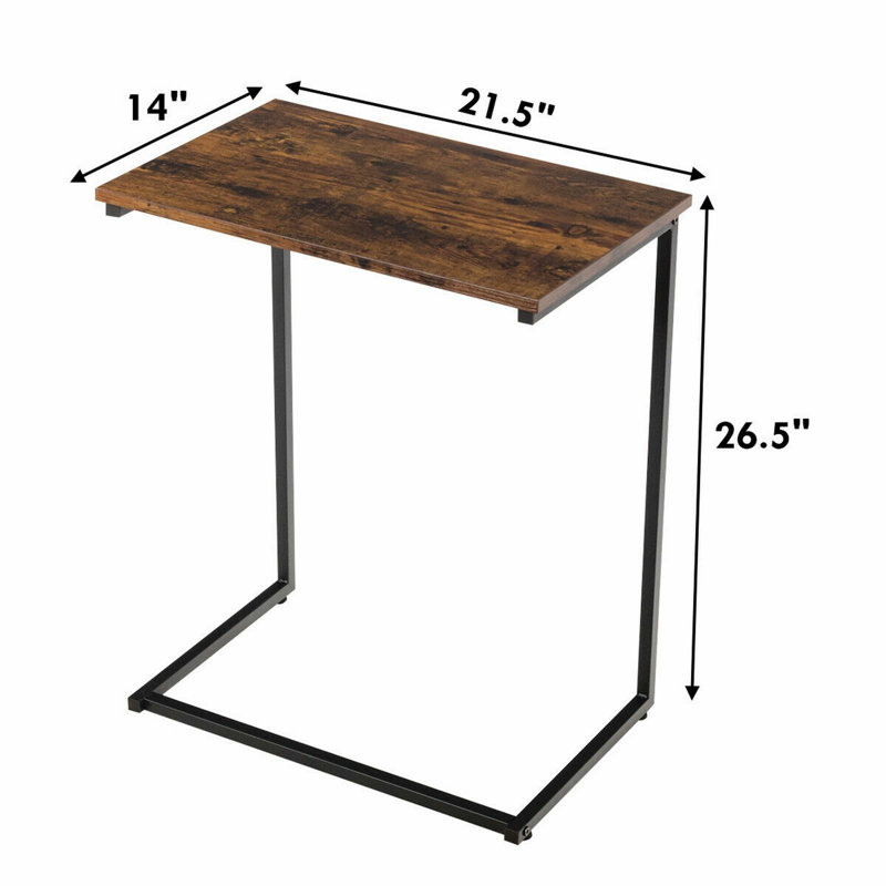 Oceguera Iron Top End Table