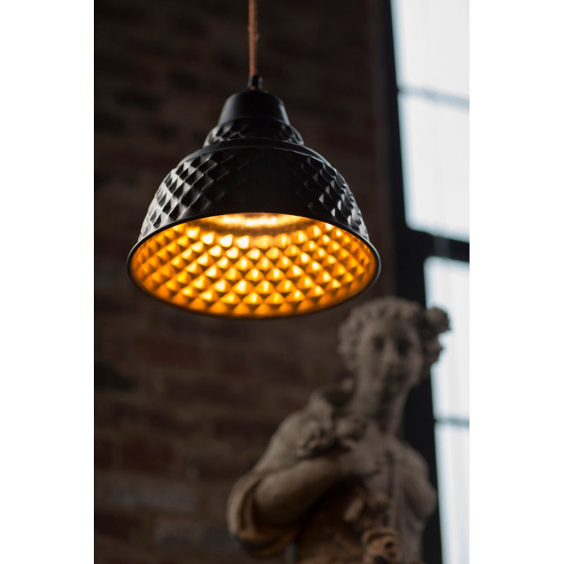 Industrial Embossed Pendant Light