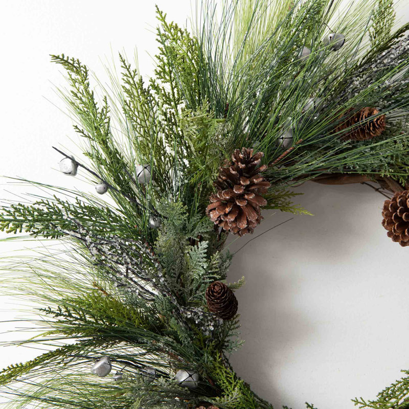 Handcrafted Faux 26'' Wreath