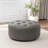 Castanedo Upholstered Round Ottoman-121998674