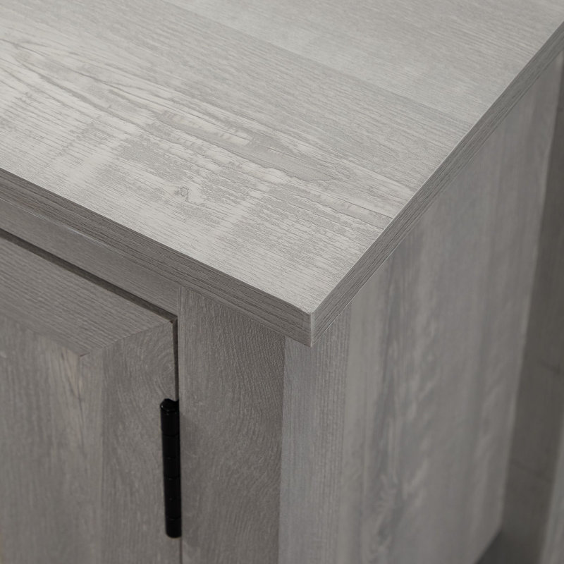 Meuble télé 70 po Modern Farmhouse, Gris