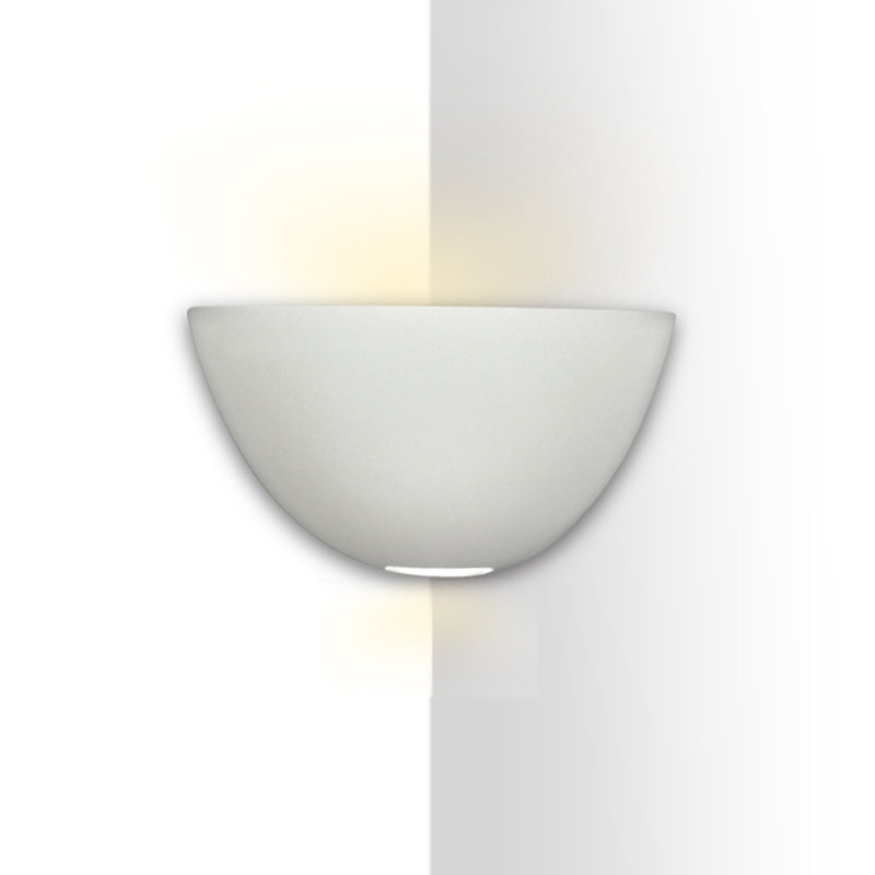 Aulay Ceramic Corner Wall Light