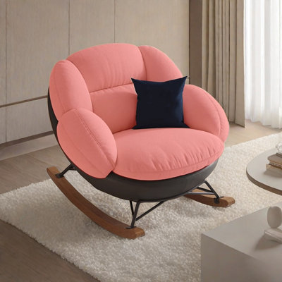 Modern simple fashion leisure snail rocking chair