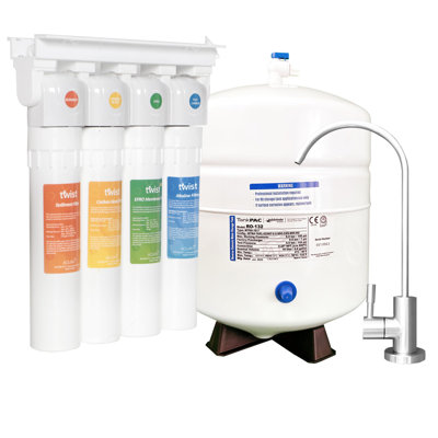 Système de filtration d'eau sous évier 4 étapes Aquavi