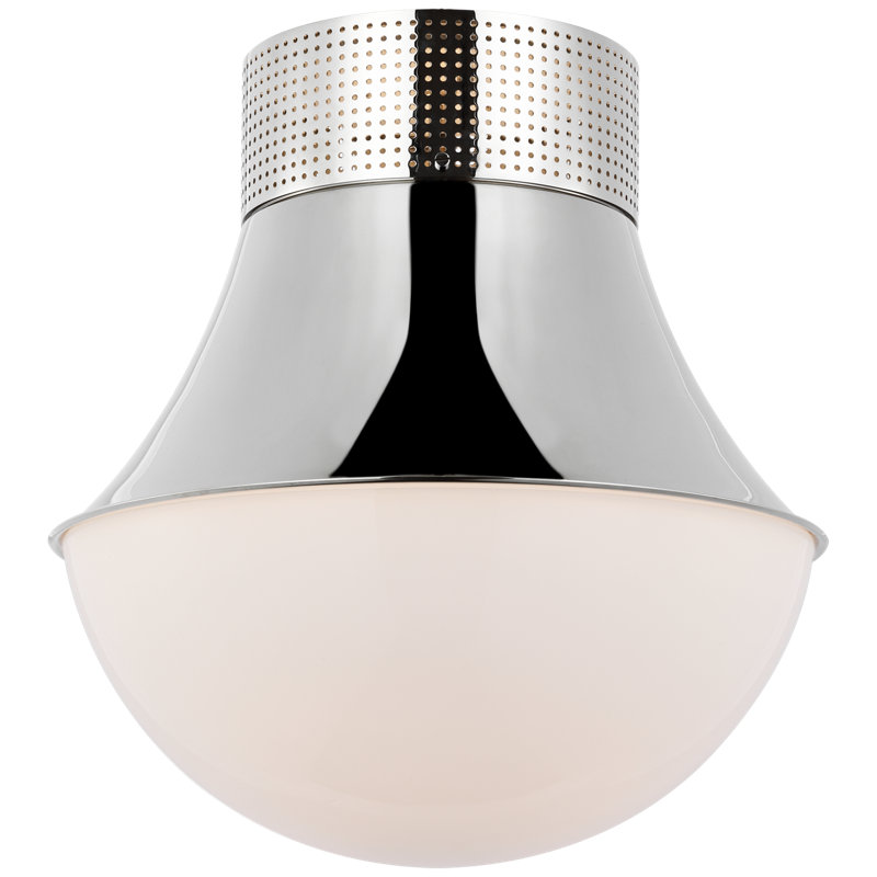 Precision 1 - Light LED Flush Mount, Polished Nickel