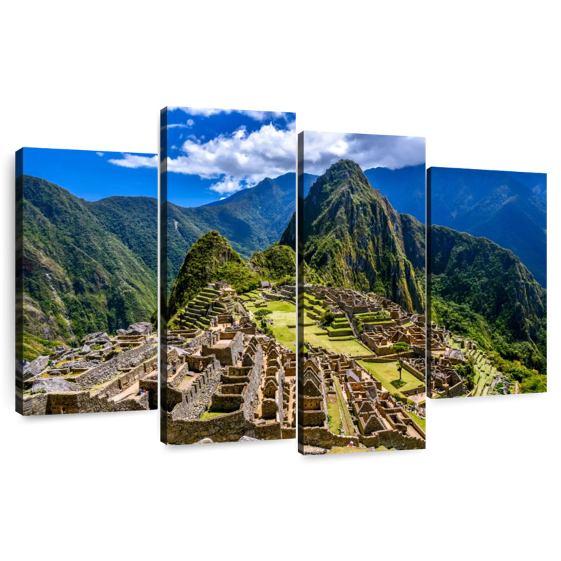 Remains Of Machu Picchu, 27" H x 43" W