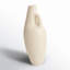 Vase incurvé abstrait avec poignée Evia
