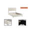 Lit plateforme tapissier grand Bradvale-420138550
