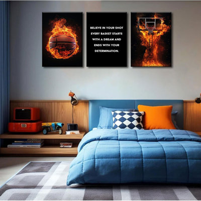 3 Piece Wrapped Canvas Print
