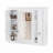 Bathroom Wall Cabinet with Mirror-1500920448