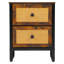 Asella 18.5'' W Metal Nightstand