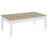 Quintara Distressed Pine And White 3-Piece Coffee Table Set
