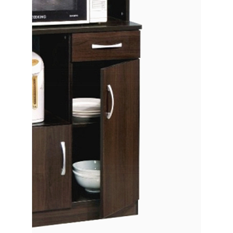 Armoire de cuisine à finition espresso
