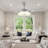 Gundemarie 42'' Ceiling Fan with LED Lights and Retractable Fans