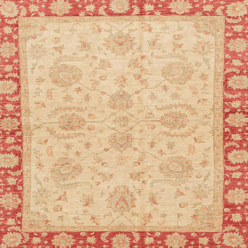 Abstract Indoor Rug, Square 6'