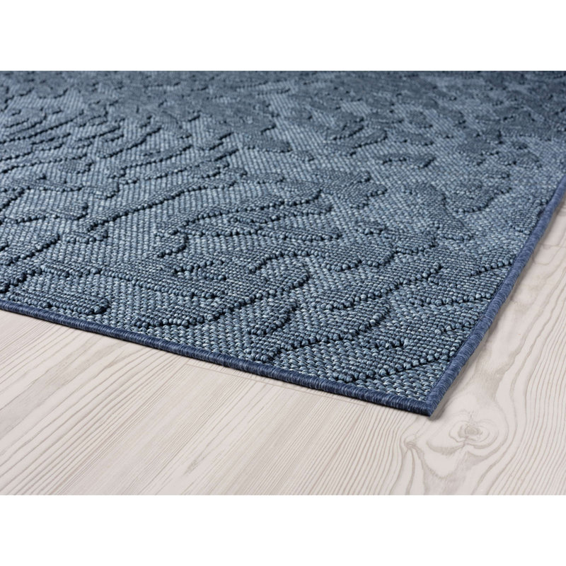 Tapis d'intérieur / extérieur tissé à la machine Topo, Rectangle 7 pi 10 po x 9 pi 10 po
