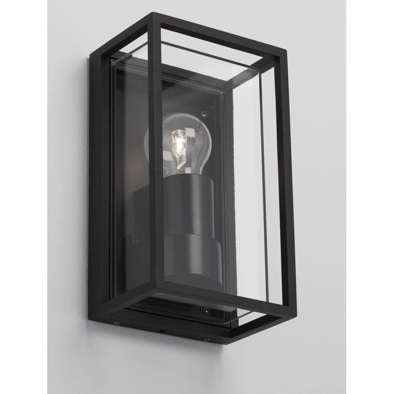 Black Outdoor Bulkhead Light