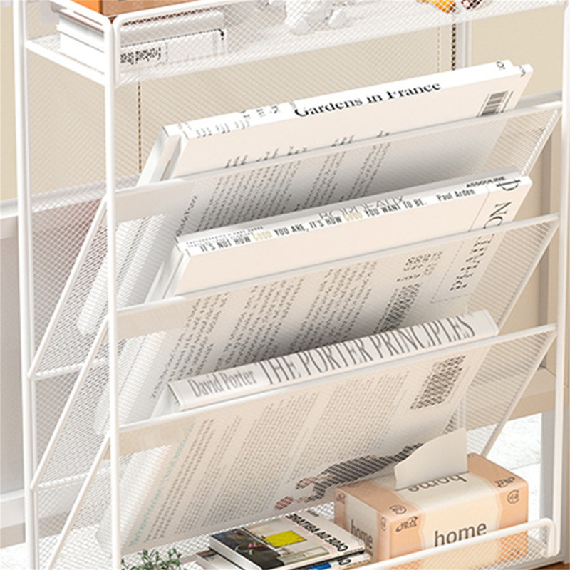Support de rangement mural pour bureau, Blanc