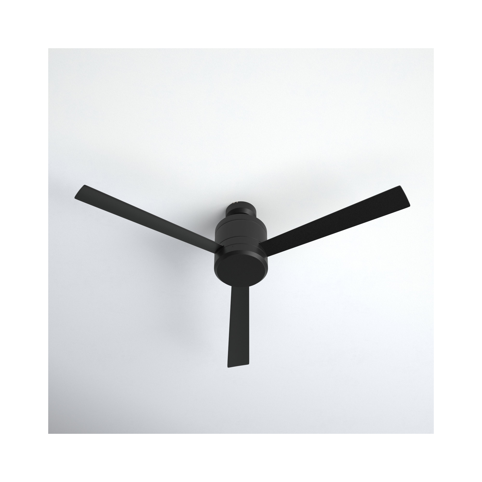 Vanna 52'' 3 Blade Ceiling Fan, Black