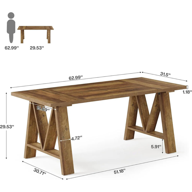 Stylish Kitchen Table,Rectangular Dining Table,Greeting Table