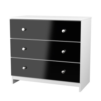 Borth 3 Drawer Chest (Ready Assembled)