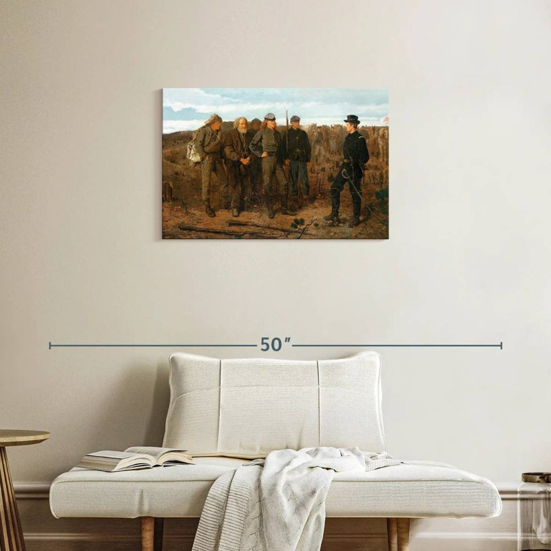 Prisoners de Lelar par l'avant, H 20 po x l 30 po