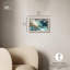«Veiled Inlet Shadowbox», art mural abstrait par Art Remedy-115128085-115128084