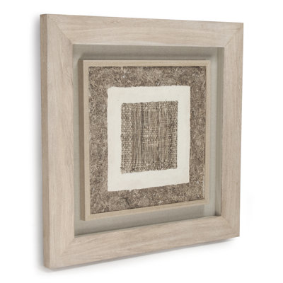 Abstract Paper Framed Art Print