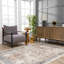 Tapis beige / brun / bleu Medallion Design Performance-71043524