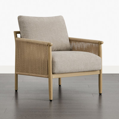 Boho-inspired Upholstered Accent Chair