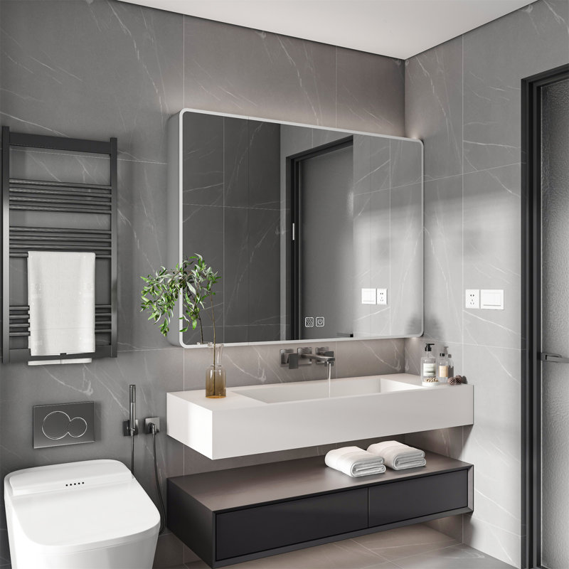 Miroir en aluminium